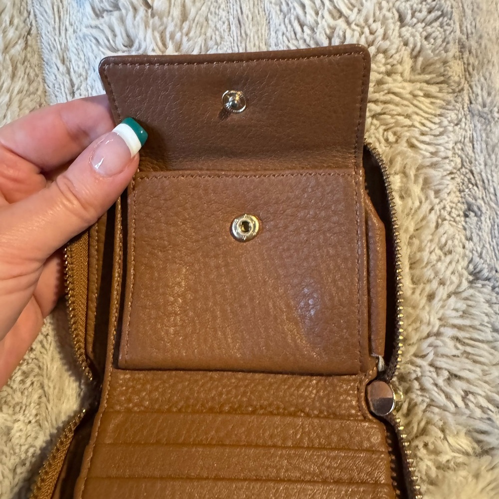 Michael Kors Brown Leather Wallet - Picture 4 of 7